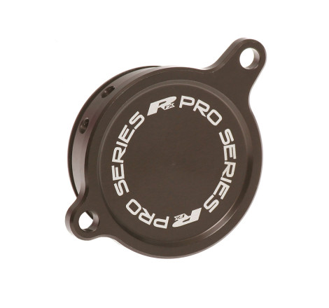Couvercle de filtre à huile RFX Pro (Anodisé dur) - Kawasaki KXF450