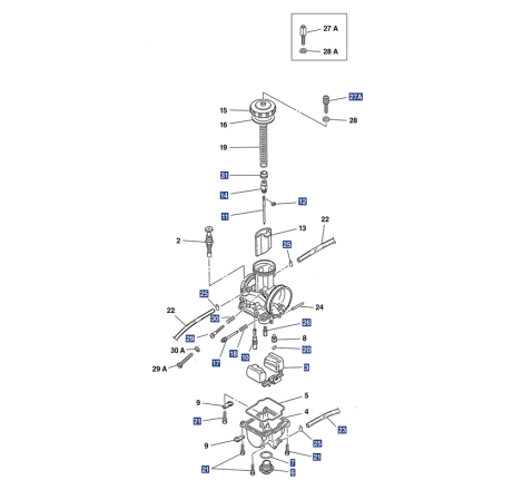 Carburateur KEIHIN PWK33
