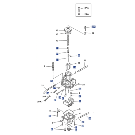 Carburateur KEIHIN PWK33