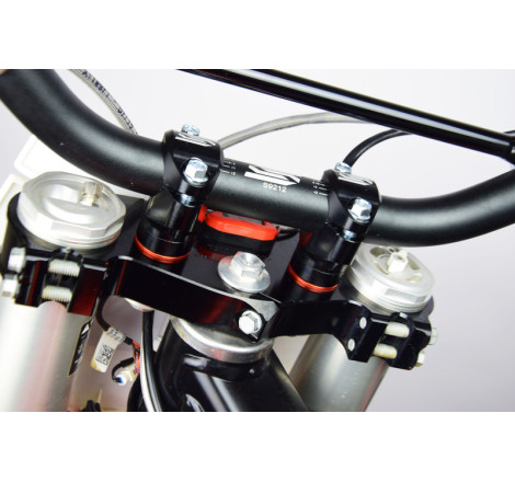Pontets de guidon SCAR Ø28.6mm +30 à 45mm té de fourche d'origine KTM/Husqvarna