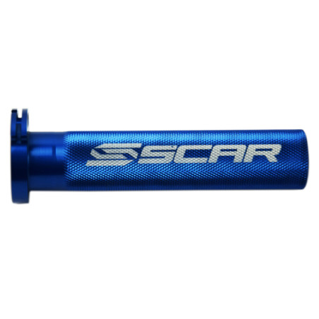 Barillet de gaz SCAR alu + roulement bleu Yamaha YZ65 2017 à 2023