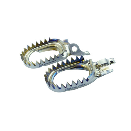 Repose-pieds SCAR anti-boue titane Kawasaki KXF 250/450 2007 à 2023