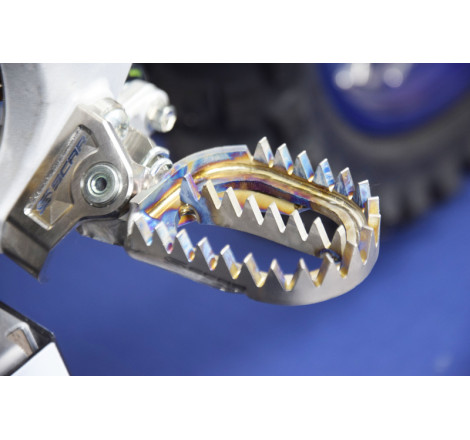 Repose-pieds SCAR Titane Gripper YZ/YZ-F 65/85/125/250/450 XX 125