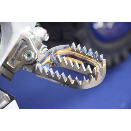 Repose-pieds SCAR Titane Gripper YZ/YZ-F 65/85/125/250/450 XX 125