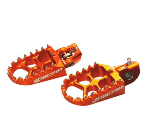 Repose-pieds SCAR Evo orange 85/125/250/350/450 SX/SX-F