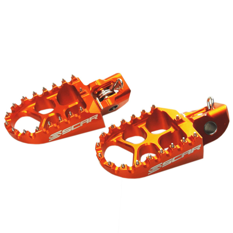 Repose-pieds SCAR Evo orange 85/125/250/350/450 SX/SX-F