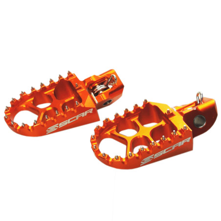 Repose-pieds SCAR Evo orange 85/125/250/350/450 SX/SX-F