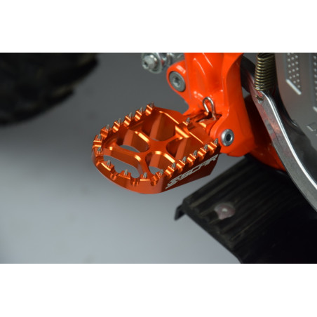 Repose-pieds SCAR Evo orange 85/125/250/350/450 SX/SX-F