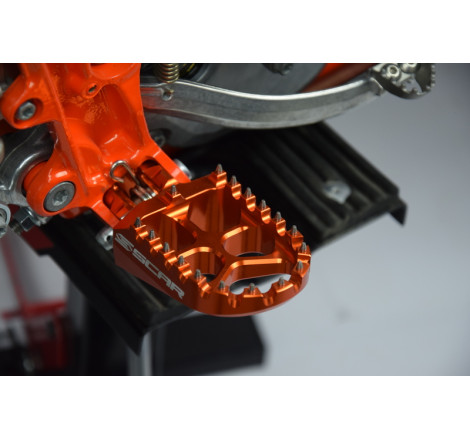 Repose-pieds SCAR Evo orange 85/125/250/350/450 SX/SX-F