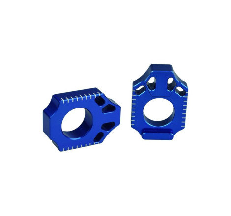 Tendeur de chaîne SCAR bleu Yamaha YZ125/250