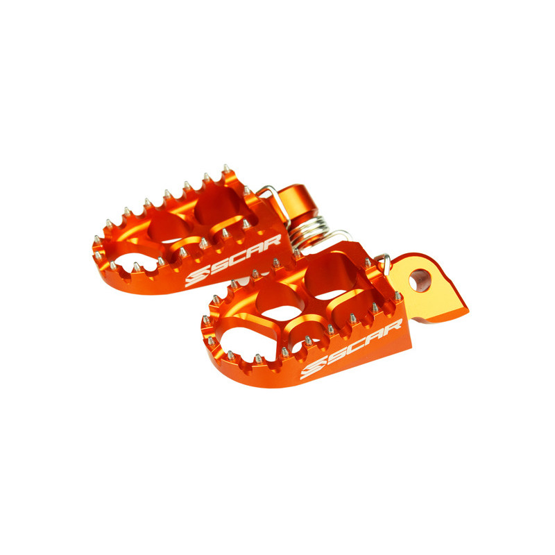 Repose-pieds SCAR Evo orange 50/65/85/125/250/350/450 SX/SX-F