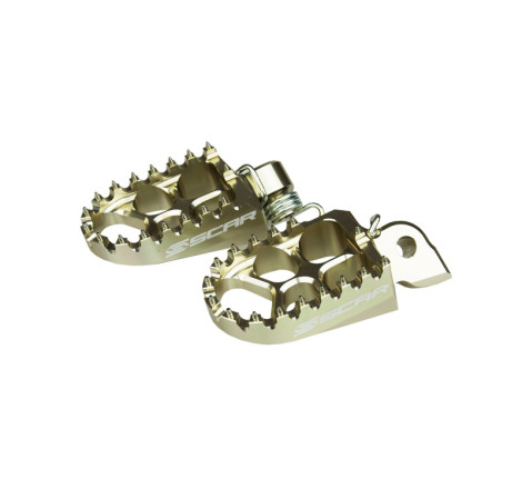 Repose-pieds SCAR Evo titane 50/65/85/125/250/350/450 SX/SX-F/FC/TC/MC