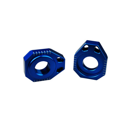 Tendeur de chaîne SCAR bleu KTM/Husqvarna
