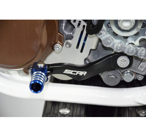 Sélecteur de vitesse SCAR bleu 450 MC-F/FC/SX-F 85 SX/TC