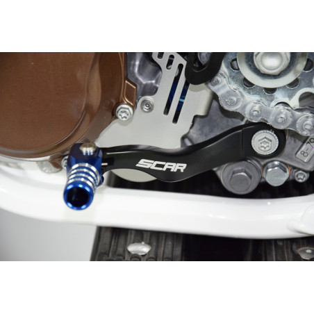 Sélecteur de vitesse SCAR bleu 450 MC-F/FC/SX-F 85 SX/TC