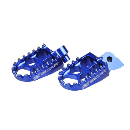 Repose-pieds SCAR Evo bleu 65/85/125/250/450 YZ/YZ-F/XX/XX-F