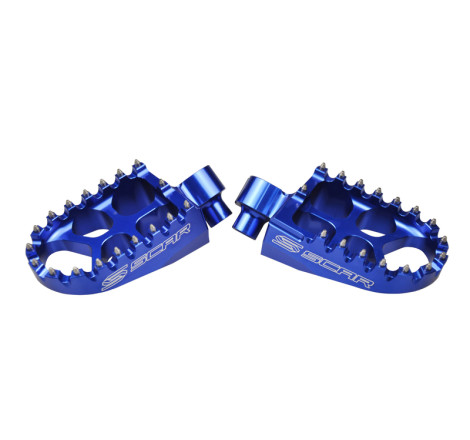 Repose-pieds SCAR Evo bleu 65/85/125/250/450 YZ/YZ-F/XX/XX-F