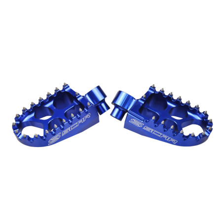 Repose-pieds SCAR Evo bleu 65/85/125/250/450 YZ/YZ-F/XX/XX-F