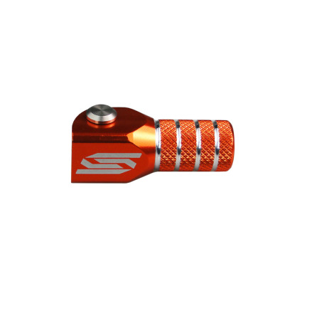 Sélecteur de vitesse SCAR noir mat/embout orange 250/450 SX/SX-F