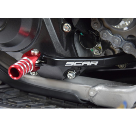 Sélecteur de vitesse SCAR rouge 250/450 CRF