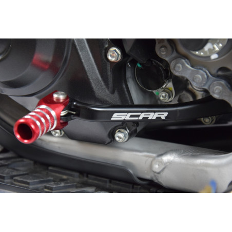 Sélecteur de vitesse SCAR rouge 250/450 CRF
