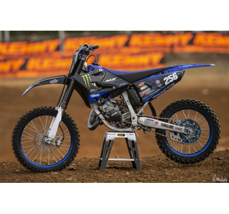 Stand MX404 aluminium SCAR pour motos cross, enduro et entretien facile
