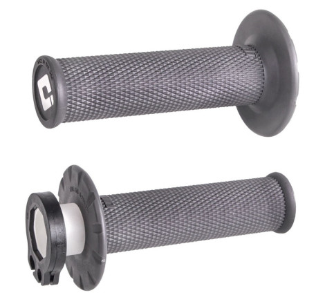 Revêtements ODI MX V2 Lock-On sans gaufrage gris