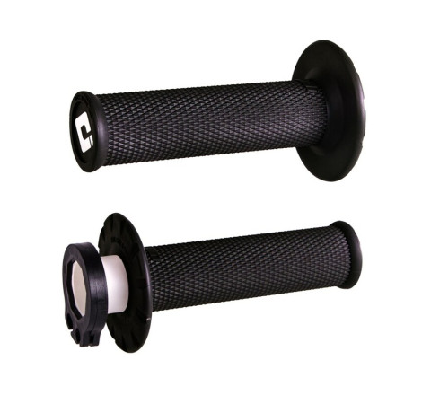 Revêtements ODI MX V2 Lock-On sans gaufrage noir