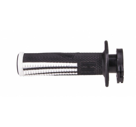 Poignées ODI Emig Pro V2 Lock-On Full Grip noir/blanc