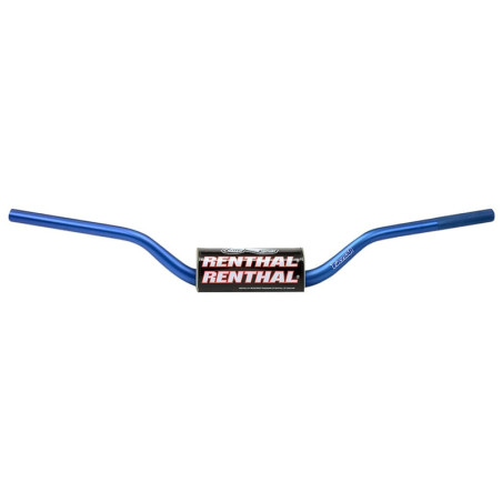 Guidon RENTHAL Fatbar 821 McGrath KTM SX125/450 Suzuki bleu