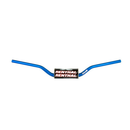 Guidon RENTHAL Fatbar 827 Villopoto/Stewart bleu