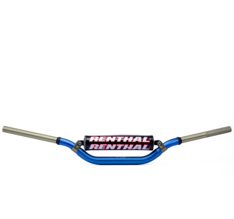 Guidon RENTHAL Twinwall 999 McGrath KTM SX125–450 bleu
