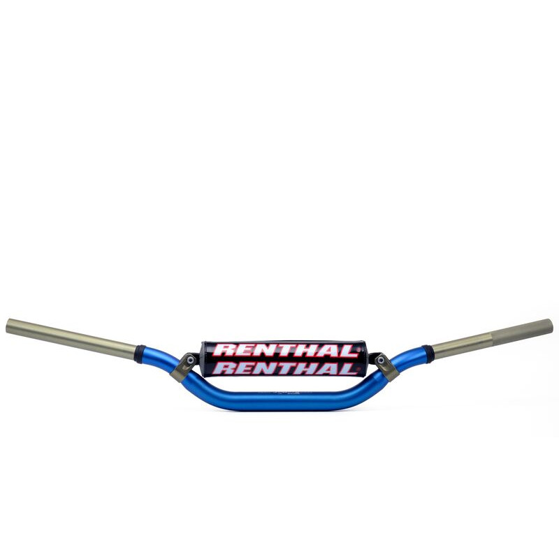 Guidon RENTHAL Twinwall 999 McGrath KTM SX125–450 bleu