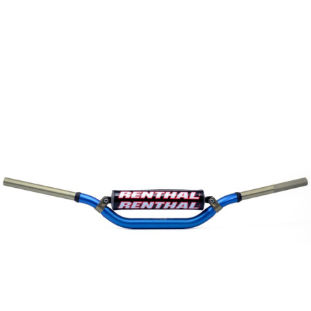 Guidon RENTHAL Twinwall 999 McGrath KTM SX125–450 bleu