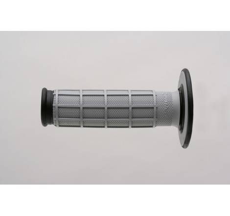 Revêtements RENTHAL MX Dual Compound gaufrés gris