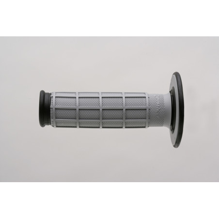 Revêtements RENTHAL MX Dual Compound gaufrés gris
