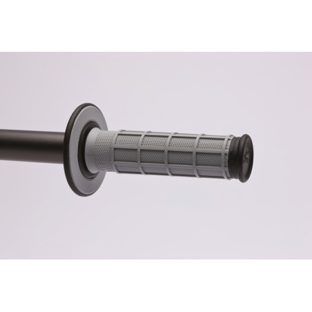 Revêtements RENTHAL MX Dual Compound gaufrés gris