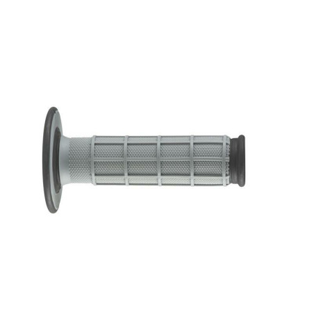 Revêtements RENTHAL MX Dual Compound gaufrés gris