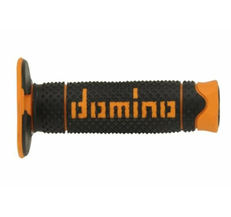 Revêtements DOMINO A260 Off-road Dual Compound Full Grip Noir/Orange