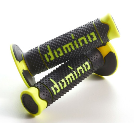 Revêtements DOMINO A260 Off-road Dual Compound Full Grip Noir/Jaune