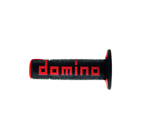 Revêtements DOMINO A360 Off-road Comfort ergonomiques Noir/Rouge