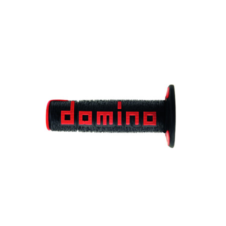 Revêtements DOMINO A360 Off-road Comfort ergonomiques Noir/Rouge