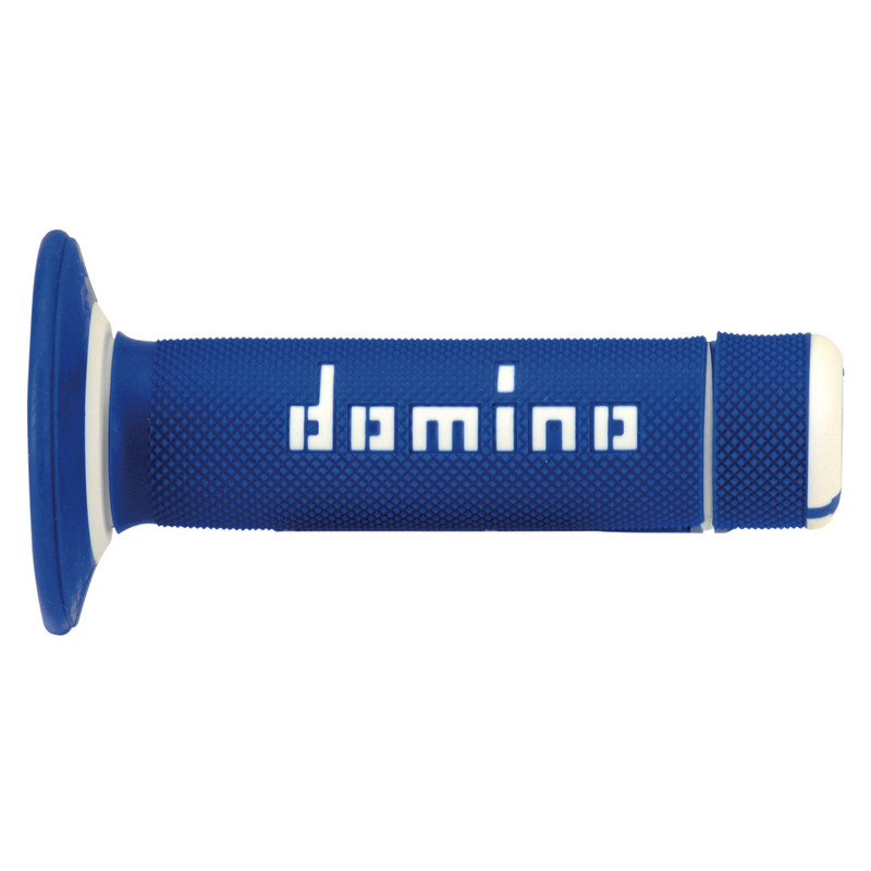 Revêtements DOMINO A020 Bicolore MX Full Grip Bleu/Blanc