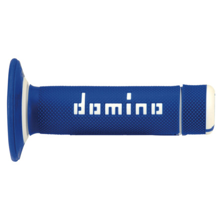 Revêtements DOMINO A020 Bicolore MX Full Grip Bleu/Blanc