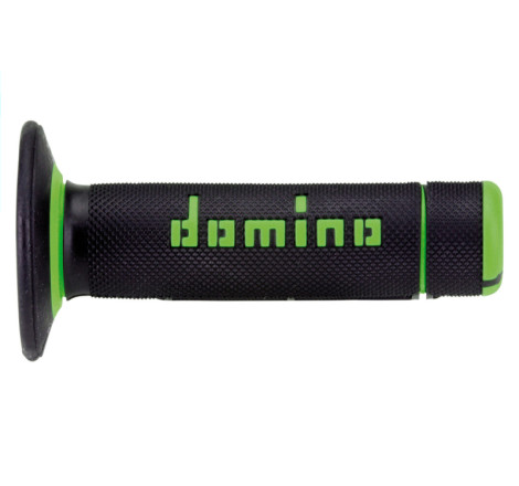 Revêtements DOMINO A020 Bicolore MX Full Grip Noir/Vert