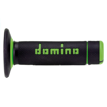 Revêtements DOMINO A020 Bicolore MX Full Grip Noir/Vert