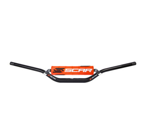 Guidon SCAR noir-mousse orange