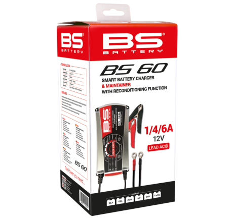 Chargeur de batterie pro-intelligent BS BATTERY BS60