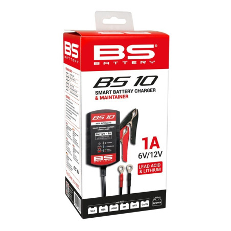 Chargeur de batterie intelligent BS BATTERY BS10 6V/12V 1A