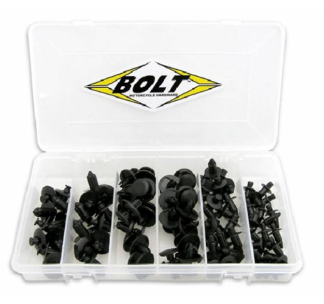 Coffret rivets plastique BOLT M6/M7/M8